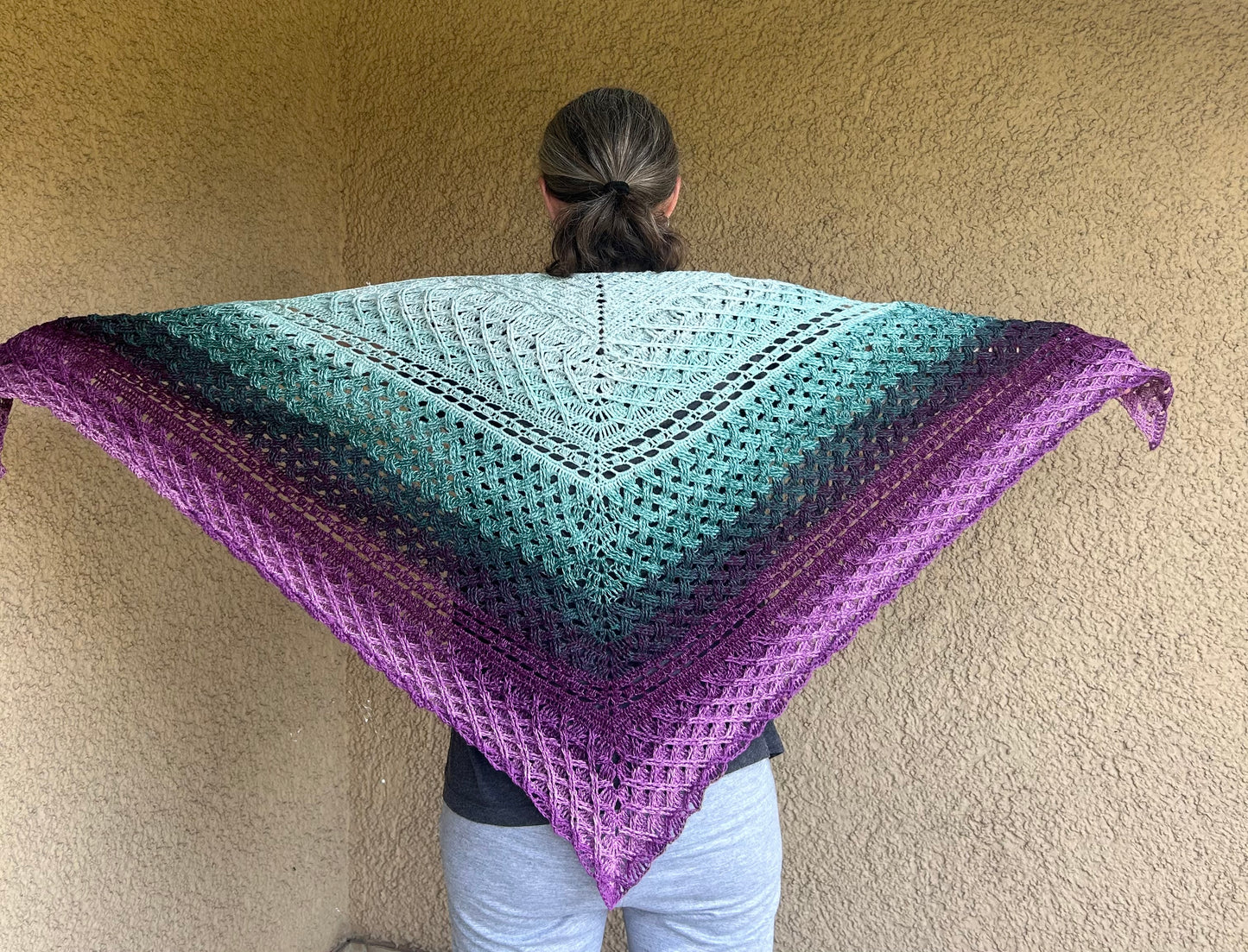 Häkelanleitung Tuch Sassenach