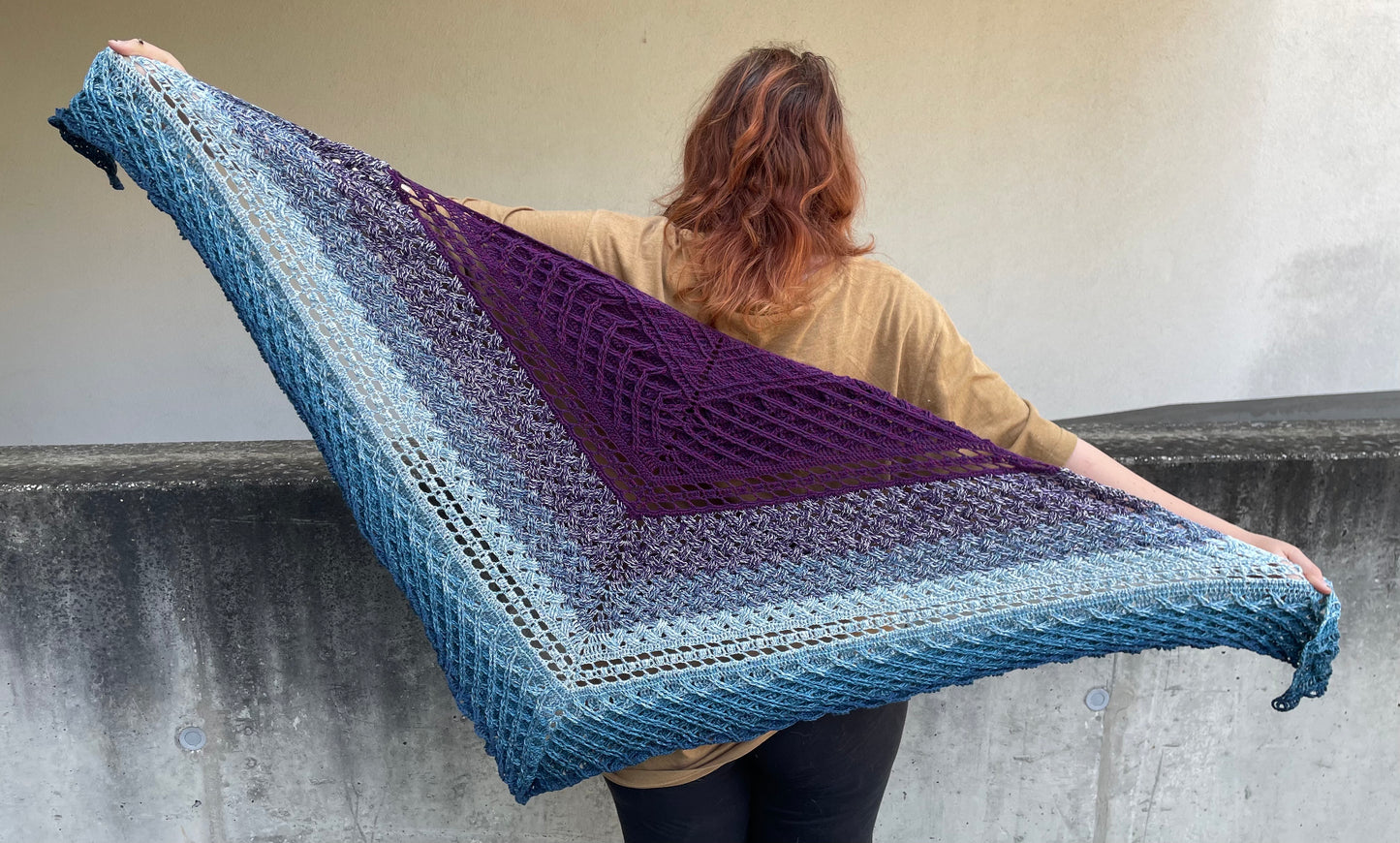 Häkelanleitung Tuch Sassenach