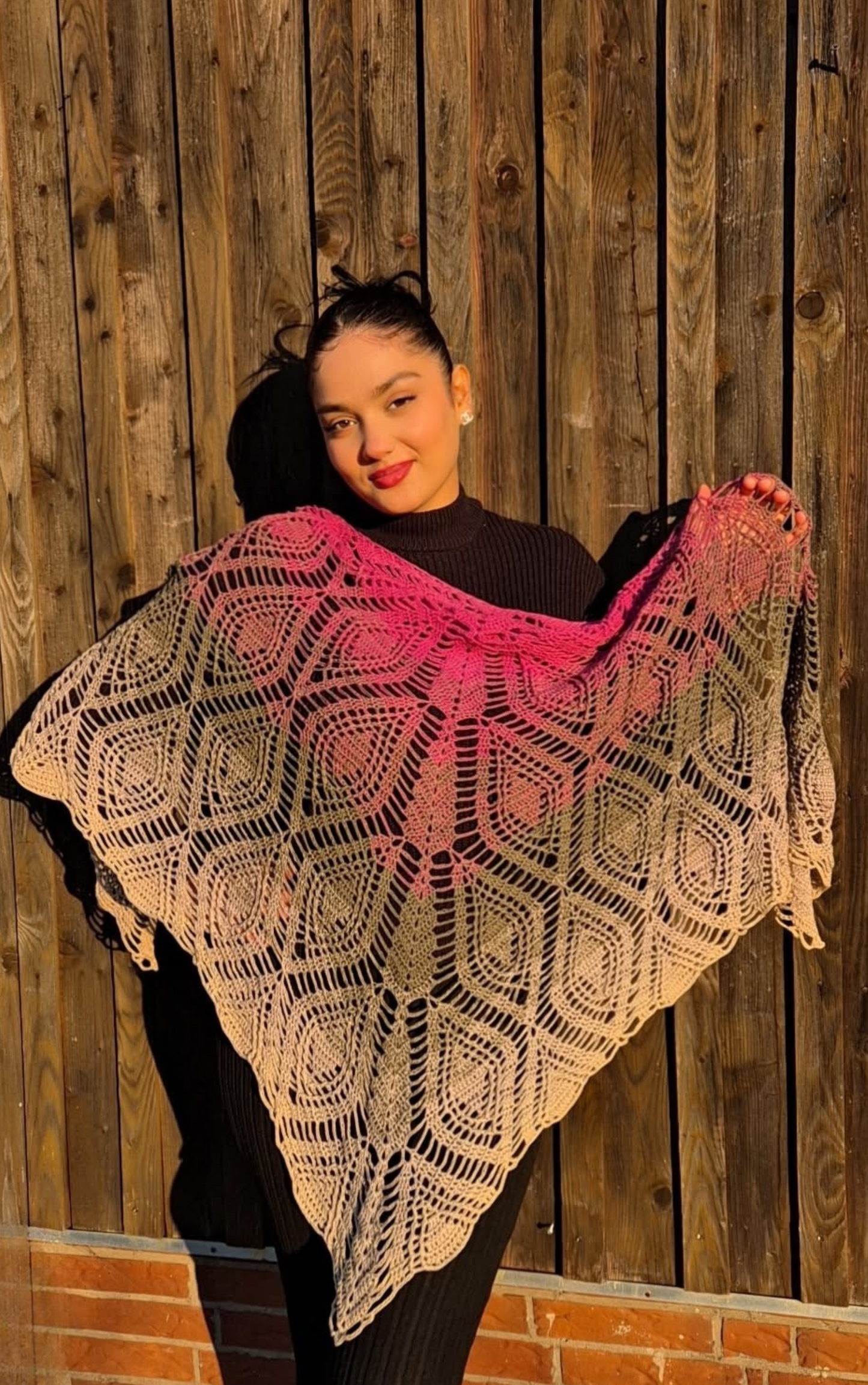 Häkelanleitung „Segen der Engel“ – elegantes Dreieckstuch als PDF