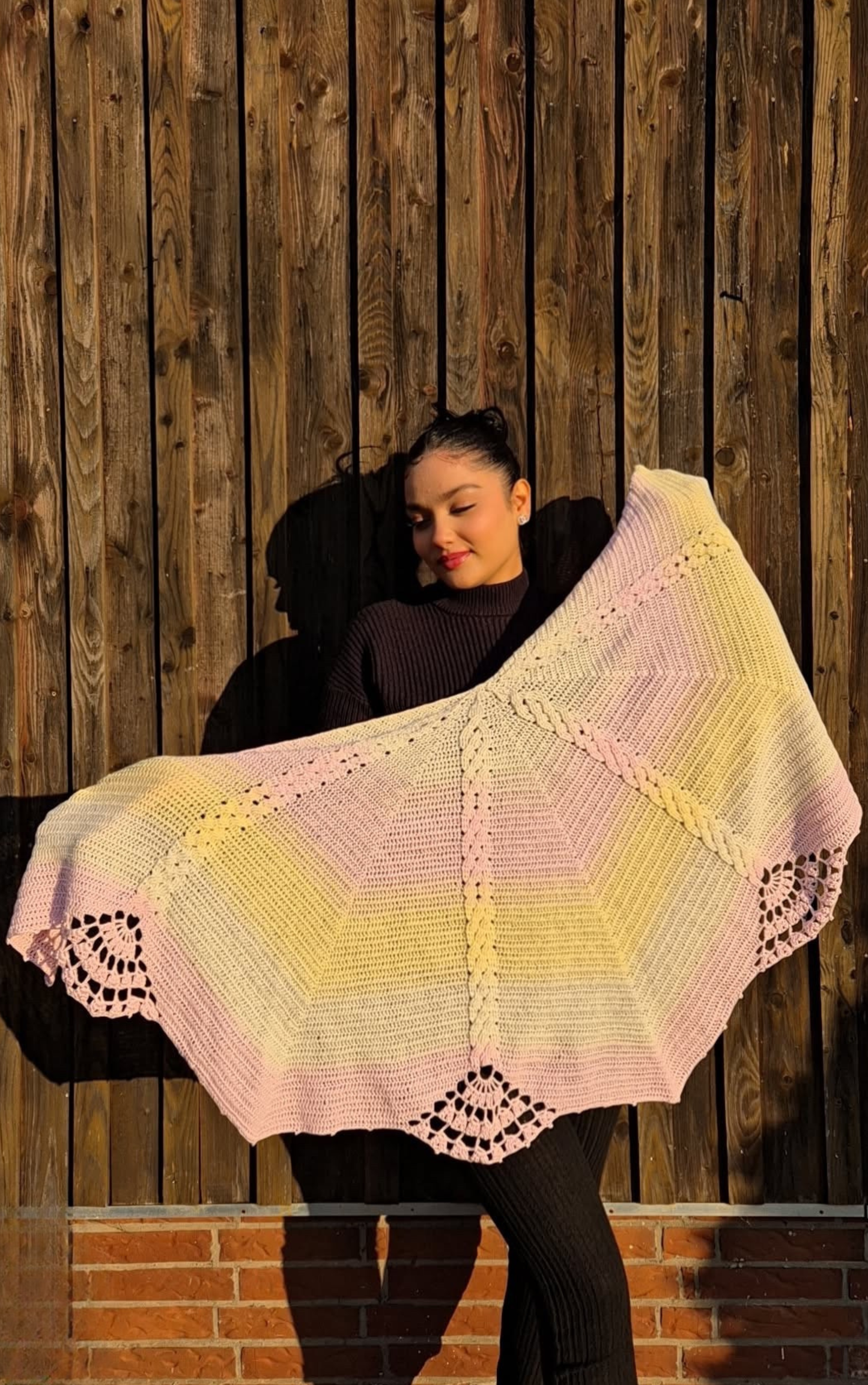 Häkelanleitung „Butterfly“ – elegantes Tuch als PDF