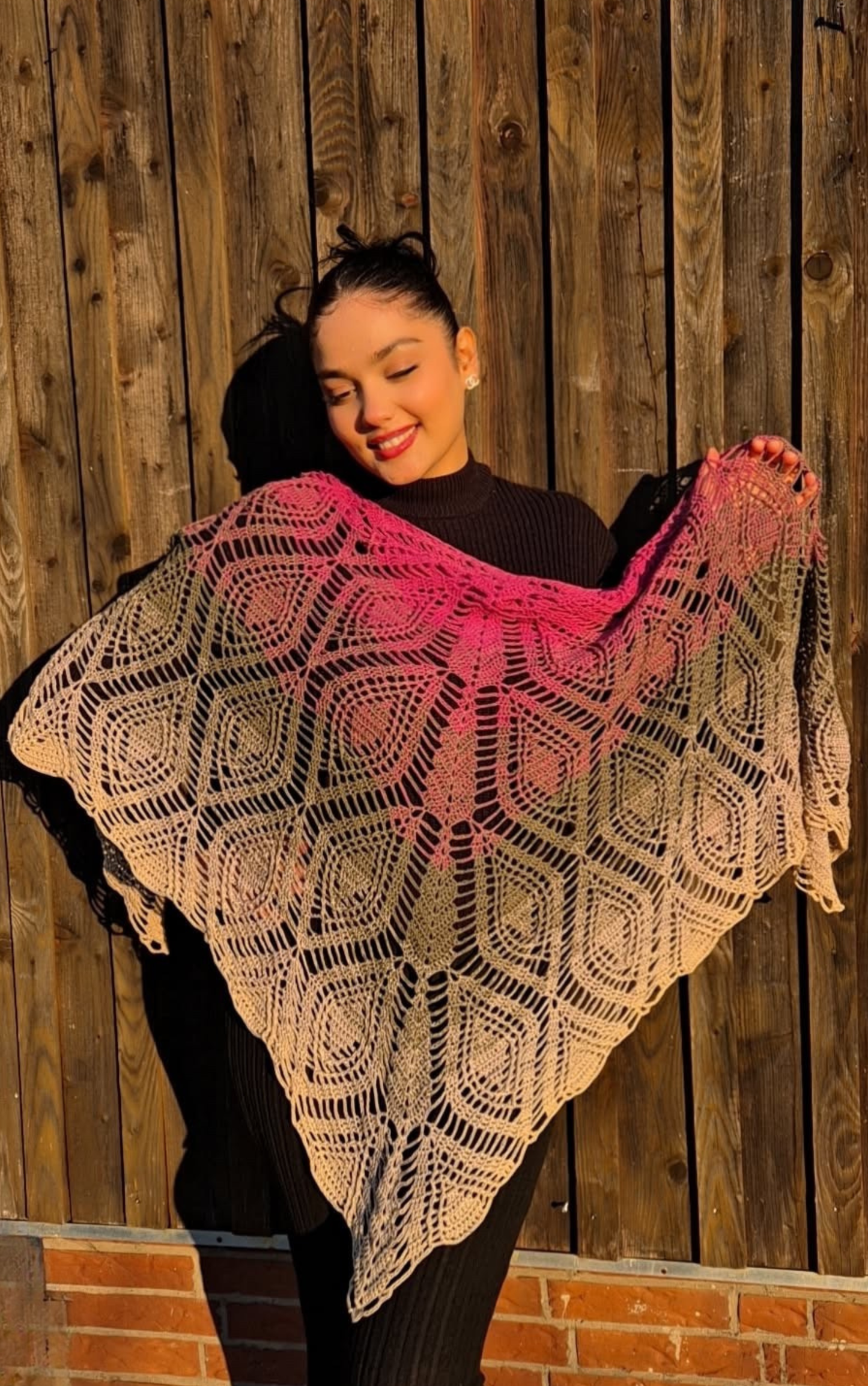 Häkelanleitung „Segen der Engel“ – elegantes Dreieckstuch als PDF