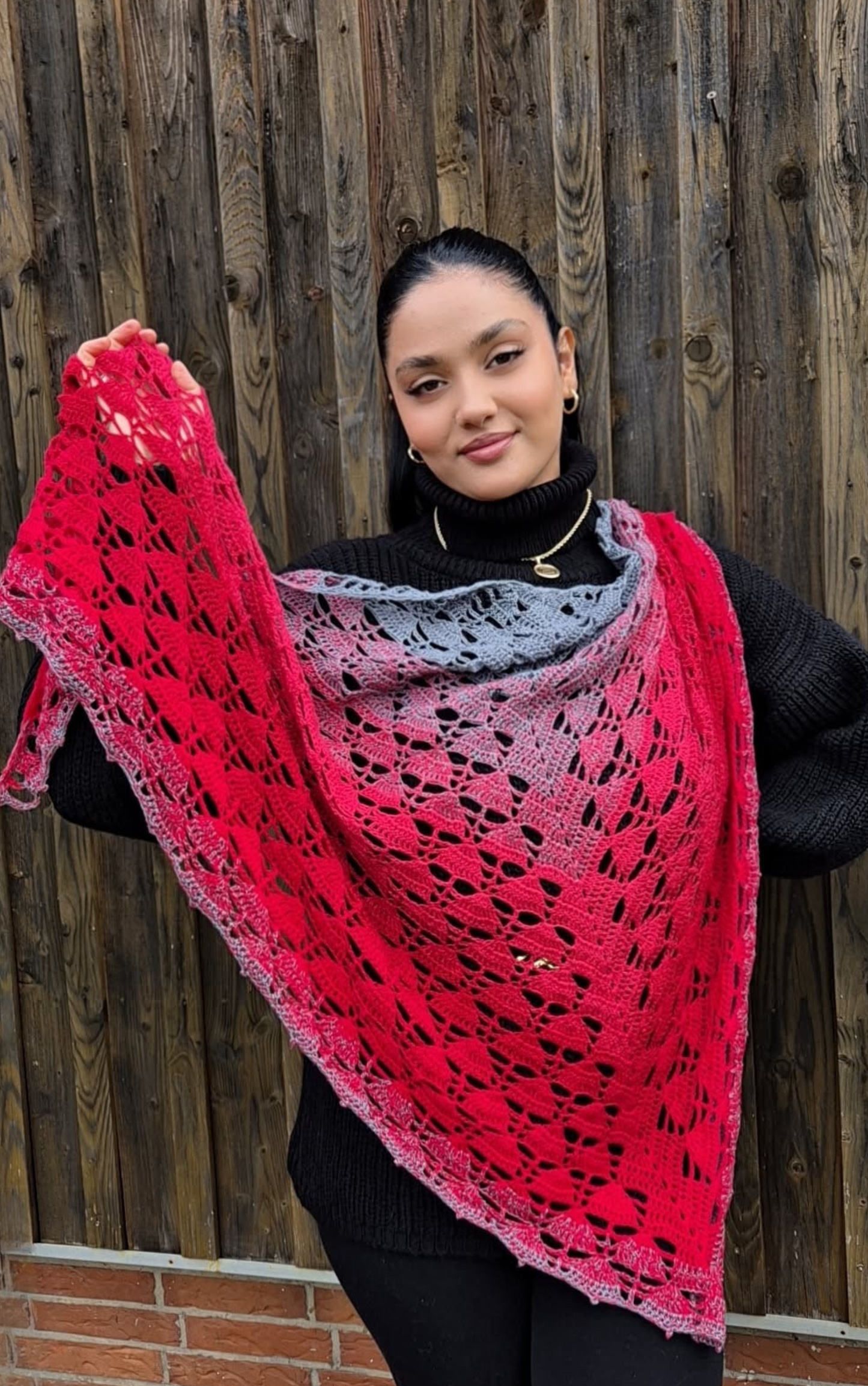 Häkelanleitung „Amari“ – elegantes Dreieckstuch als PDF