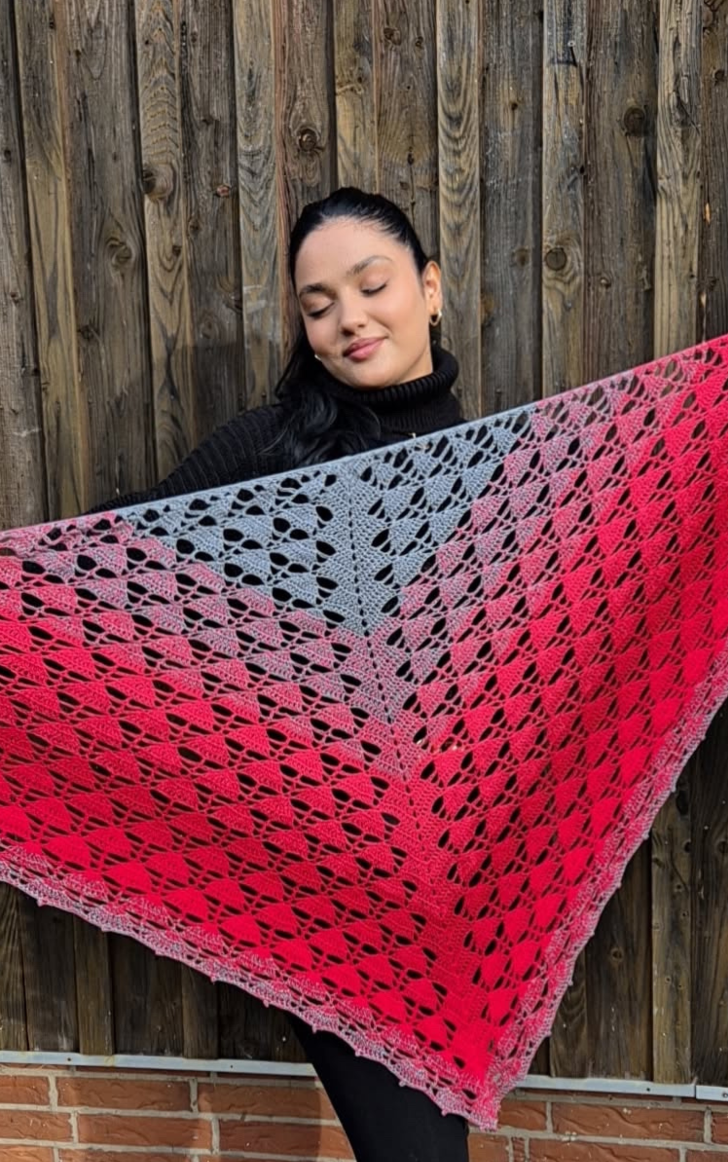 Häkelanleitung „Amari“ – elegantes Dreieckstuch als PDF