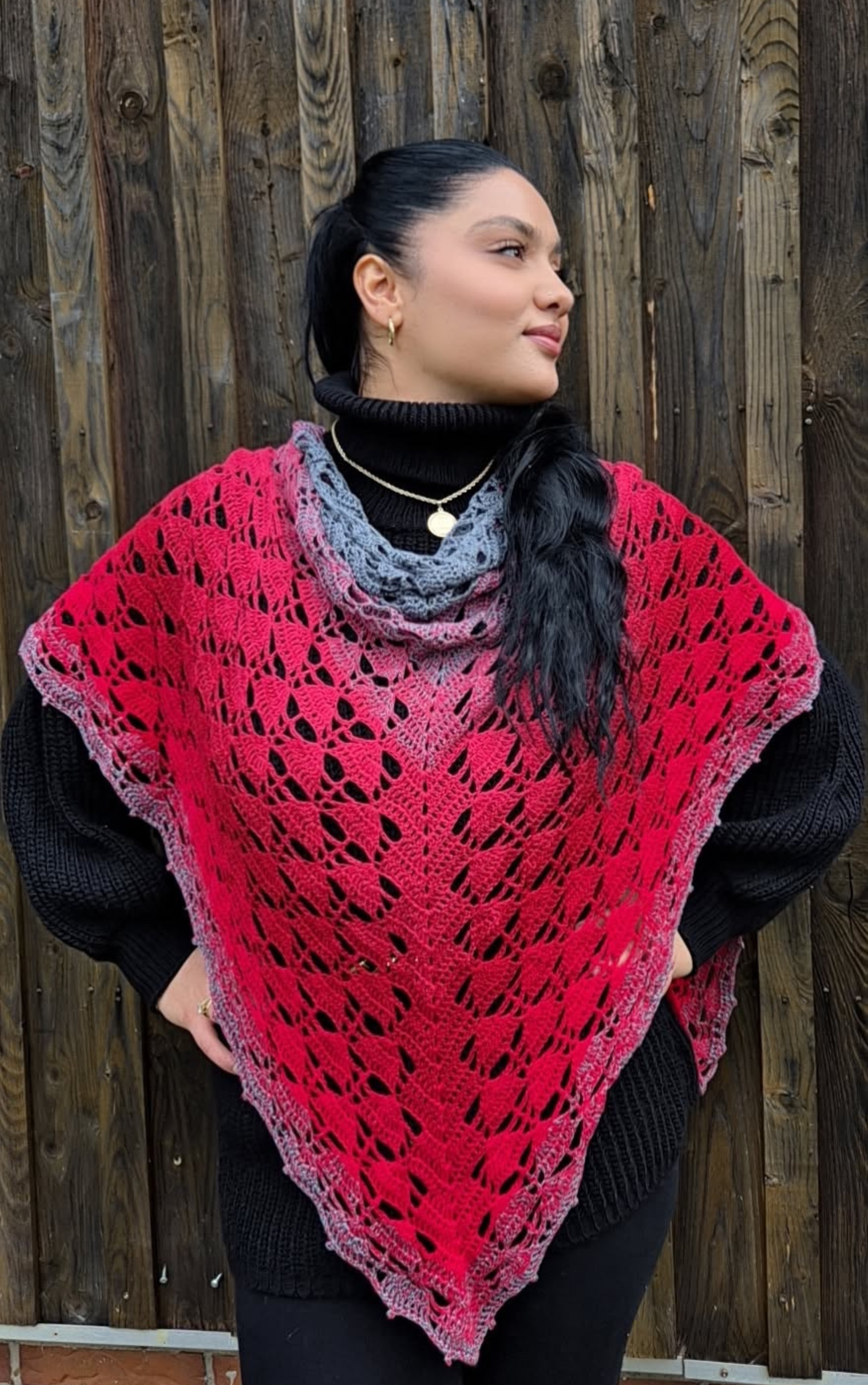 Häkelanleitung „Amari“ – elegantes Dreieckstuch als PDF