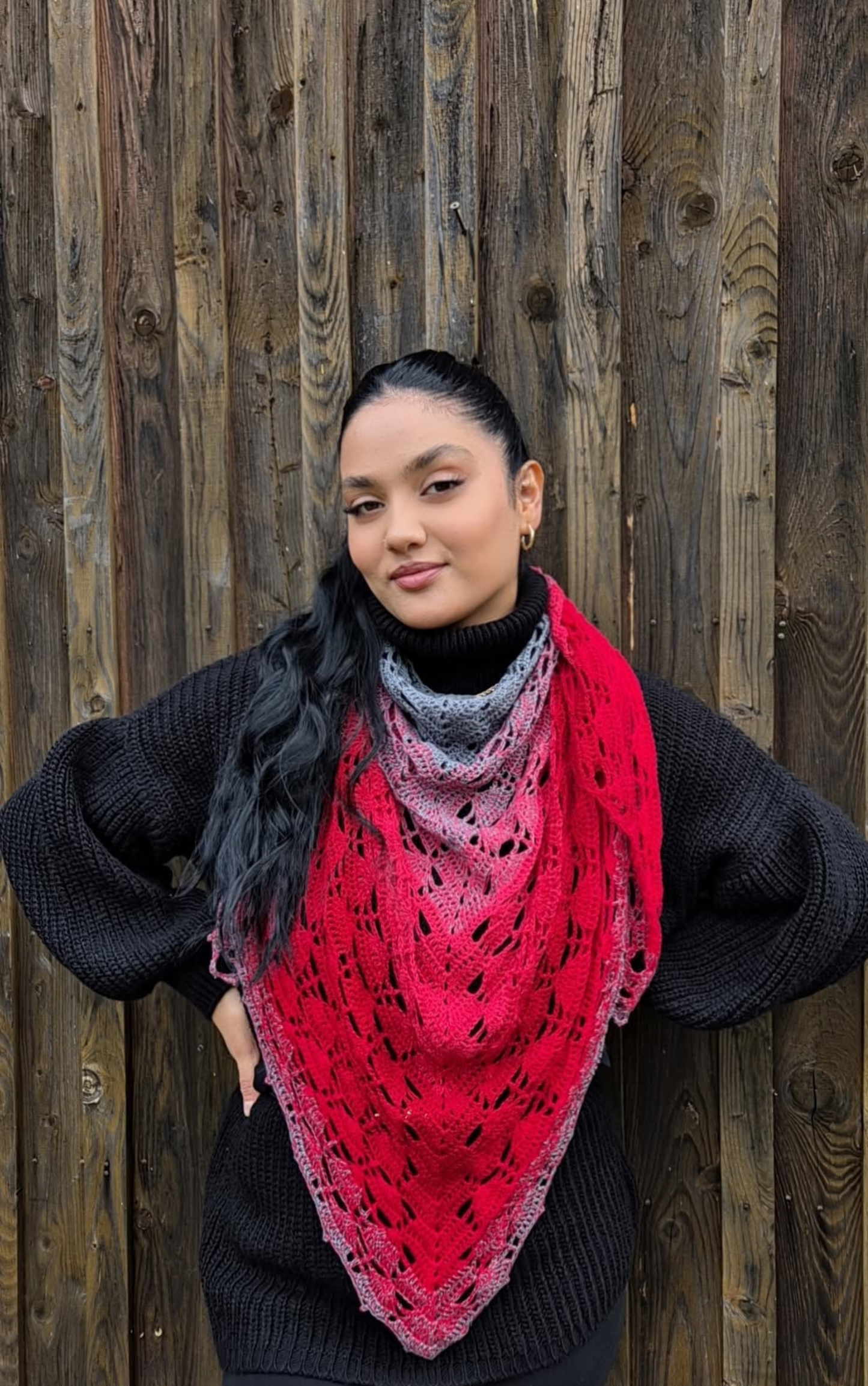 Häkelanleitung „Amari“ – elegantes Dreieckstuch als PDF