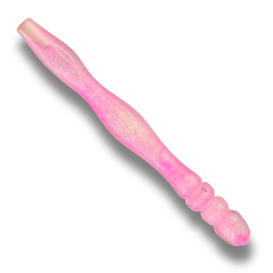 Handgefertigte Resin-Häkelnadel 3–4,5 mm – ergonomisches Unikat