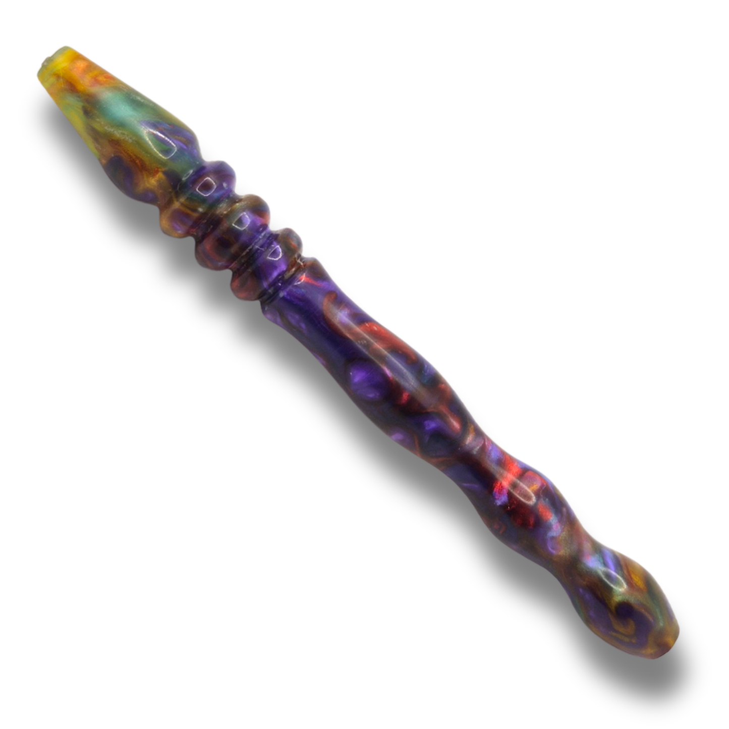 Handgefertigte Resin-Häkelnadel – Ergonomisch, Slim – Wählbare Nadelstärke 3 – 5 mm / Handmade Resin Crochet Hook