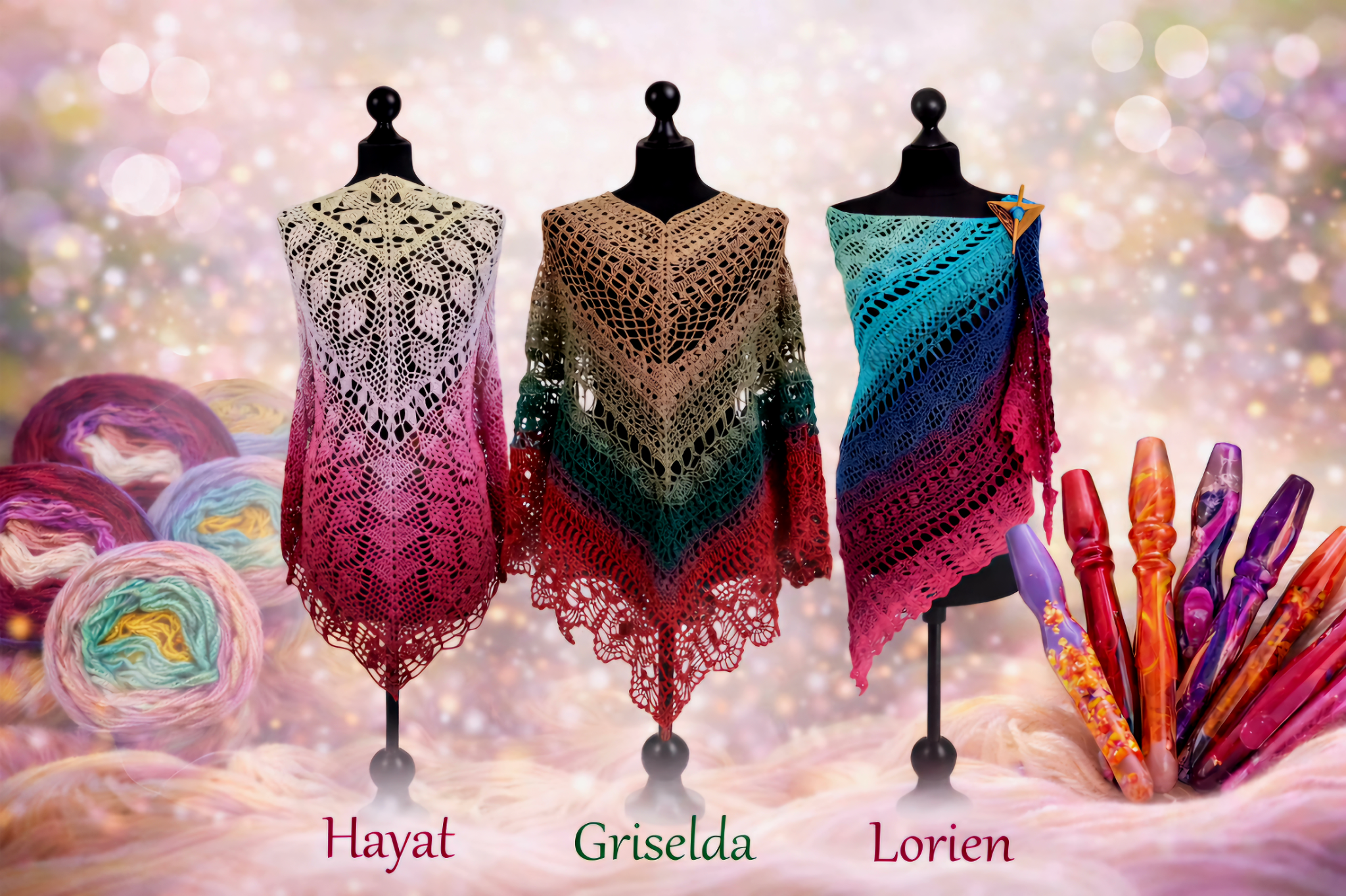 Häkelanleitungen, Häkelnadeln & Bobbel – handgemacht bei Metis Fadenzauber